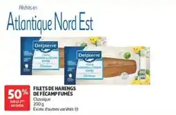 Auchan Delipierre Filets de harengs de Fécamp fumés offre