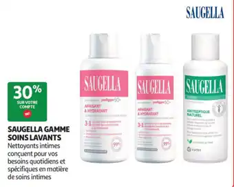 Saugella gamme soins lavants