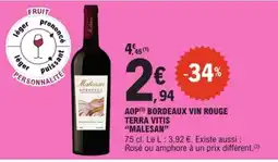E.Leclerc MALESAN BORDEAUX offre