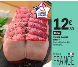 E.Leclerc Viande Bovine Française Roti offre