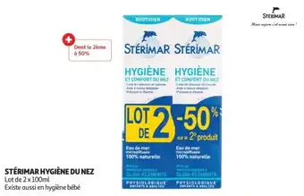 STÉRIMAR HYGIÈNE DU NEZ