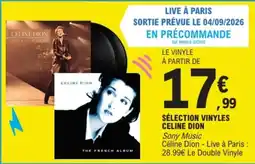 E.Leclerc Sony Music Céline Dion - Live à Paris offre