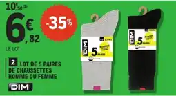 E.Leclerc DIM Chaussettes offre
