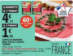 E.Leclerc BIGARD Carpaccio offre