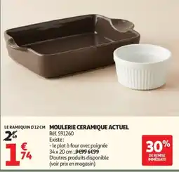 Auchan MOULERIE CERAMIQUE ACTUEL offre