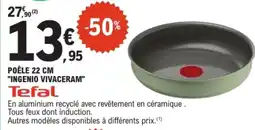 E.Leclerc Tefal POÊLE 22 CM offre