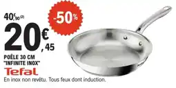E.Leclerc Tefal POÊLE 30 CM offre