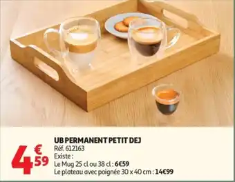 UB PERMANENT PETIT DEJ