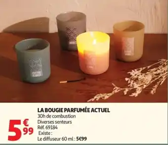 LA BOUGIE PARFUMÉE ACTUEL