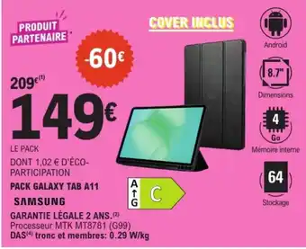 SAMSUNG PACK GALAXY TAB A11