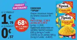 E.Leclerc Tipiak Couscous moyen offre