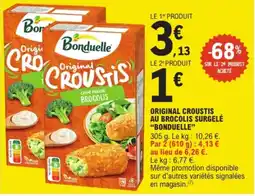 E.Leclerc Bonduelle Original Croustis offre
