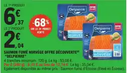 E.Leclerc Delipierre Saumon fumé offre