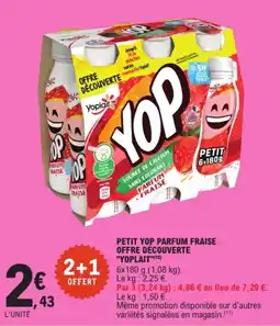 E.Leclerc Yoplait YOP offre