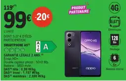 E.Leclerc OPPO Smartphone A5 offre