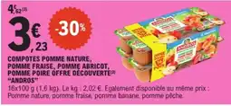 E.Leclerc ANDROS Compotes offre