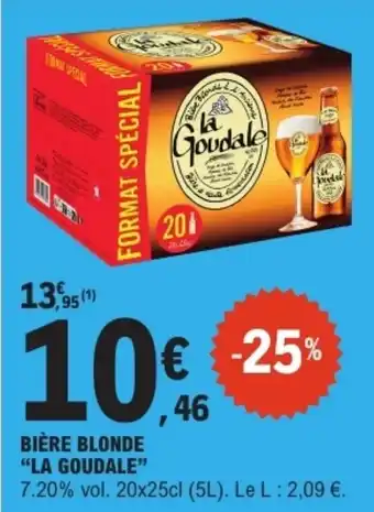 La Goudale Bière blonde