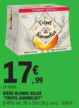 E.Leclerc Tripel Karmeliet offre
