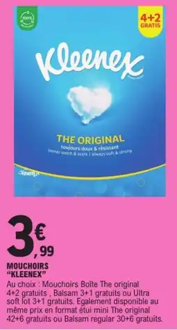 E.Leclerc Kleenex Mouchoirs offre