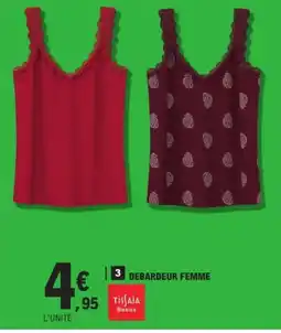 E.Leclerc Tissaia Basics DEBARDEUR FEMME offre