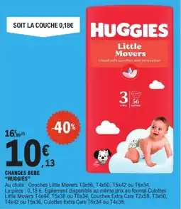 E.Leclerc HUGGIES Little Movers offre