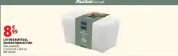 Auchan Actuel Boîtes de rangement offre