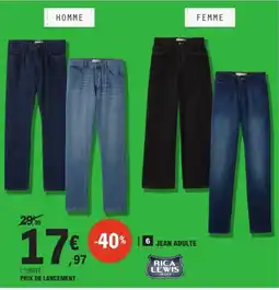 E.Leclerc RICA LEWIS JEANS offre