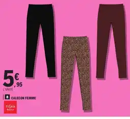 E.Leclerc Tissaia Basics Calecon Femme offre