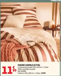 Auchan PARURE CARMelo ACTUEL offre