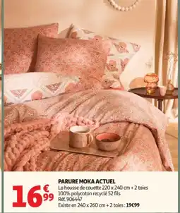 Auchan PARURE MOKA ACTUEL offre