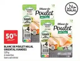 Auchan Oriental Viandes Blanc de Poulet offre