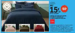E.Leclerc Tisfaïa Parure en coton bio offre