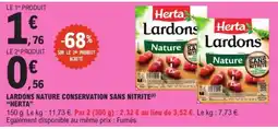E.Leclerc Herta Lardons offre