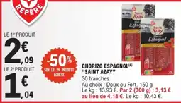 E.Leclerc Saint Azay Chorizo Espagnol offre