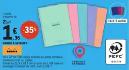 E.Leclerc RHODIA CAHIER À SPIRALES offre