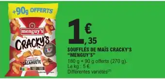 E.Leclerc Menguy's Cracky's offre