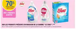 E.Leclerc Le chat sur les produits presents en magasin de la gamme offre
