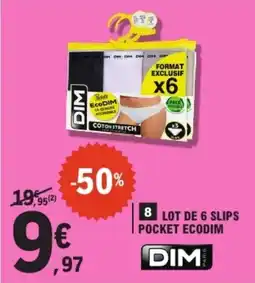 E.Leclerc DIM Pocket Ecodim offre