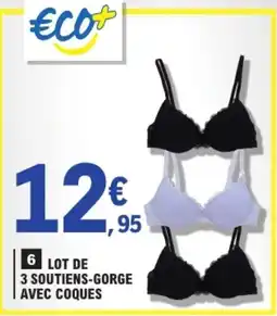 E.Leclerc Soutiens-gorge avec coques offre