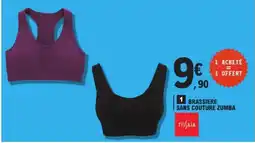 E.Leclerc TisSaia Brassiere sans couture Zumba offre