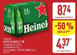 ALDI Heineken Bière blonde offre