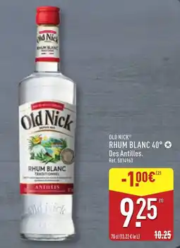 ALDI Old Nick RHUM BLANC offre