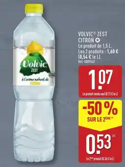 ALDI VOLVIC ZEST CITRON offre