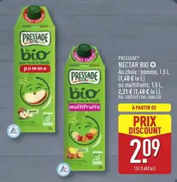ALDI PRESSADE NECTAR BIO offre