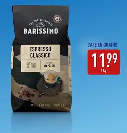 ALDI BARISSIMO ESPRESSO CLASSICO offre