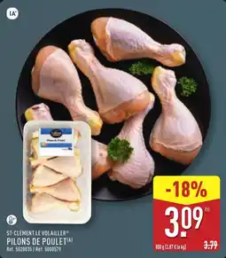 ALDI ST-CLÉMENT LE VOLAILLER PILONS DE POULET offre