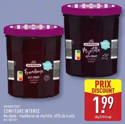 ALDI GRANDESSA CONFITURE INTENSE offre