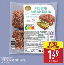 ALDI FINEST BAKERY PETITS PAINS PROTÉINÉS offre