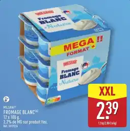 ALDI MILSANI FROMAGE BLANC offre