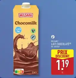 ALDI MILSANI LAIT CHOCOLATÉ offre